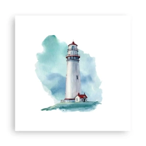 Affisch - Milda syster av det blåa - 30x30 cm