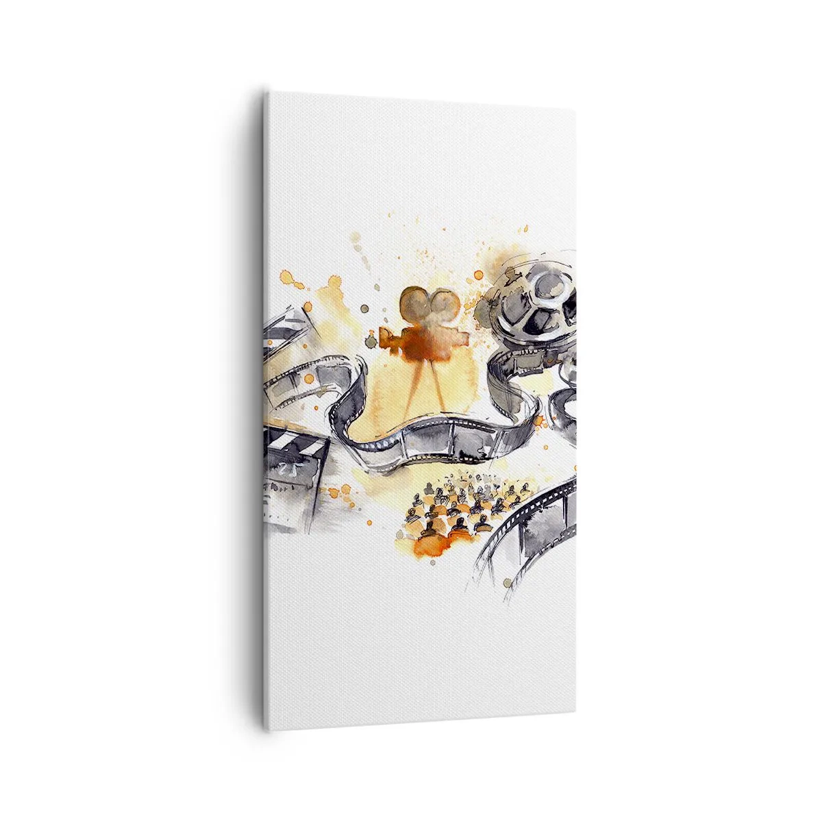 Canvastavla - Bild på duk - I drömmarnas land - 55x100 cm