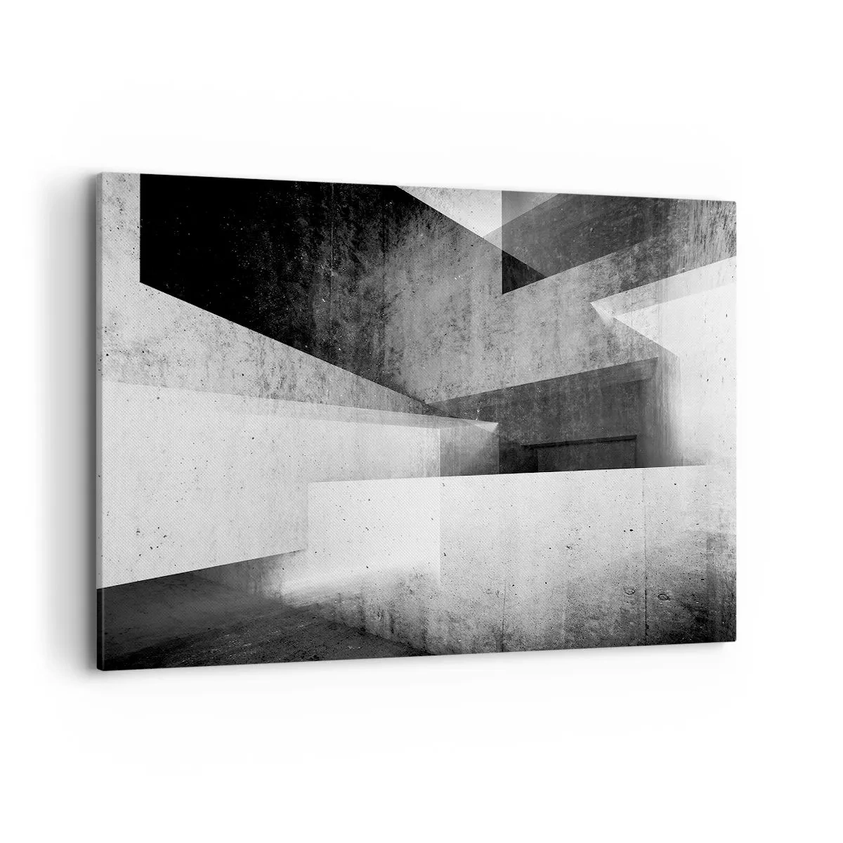 Canvastavla - Bild på duk - Rummets struktur - 120x80 cm