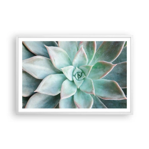 Affisch i vit ram - Öknens hjärta - 91x61 cm