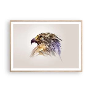 Affisch i ram av ljusek - En kämpes porträtt - 100x70 cm