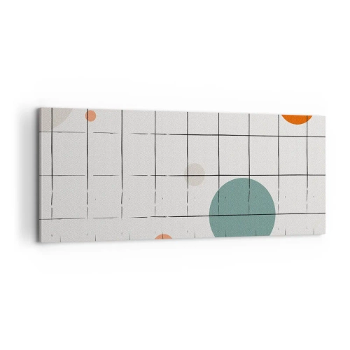Canvastavla - Bild på duk - Fångade. Vi eller de? - 100x40 cm