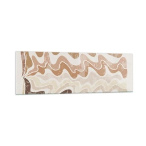 Glastavla - Bild på glas - Bra energi - bra känslor - 160x50 cm