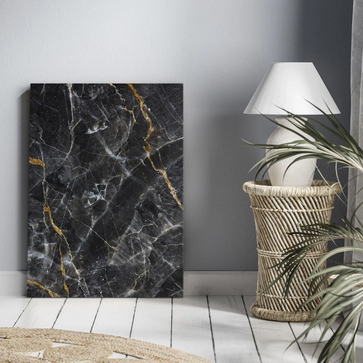 Canvastavla - Bild på duk - Stenens interna liv - 50x70 cm