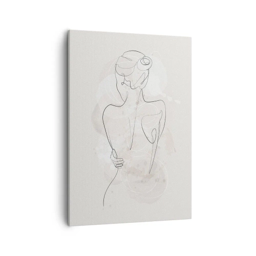 Canvastavla - Bild på duk - Som ett känsligt instrument - 50x70 cm
