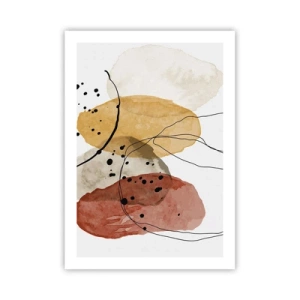 Affisch - Lätta och transparenta som luften - 50x70 cm