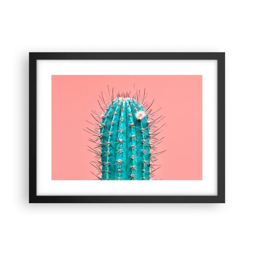 Affisch i svart ram - Titta bara - 40x30 cm