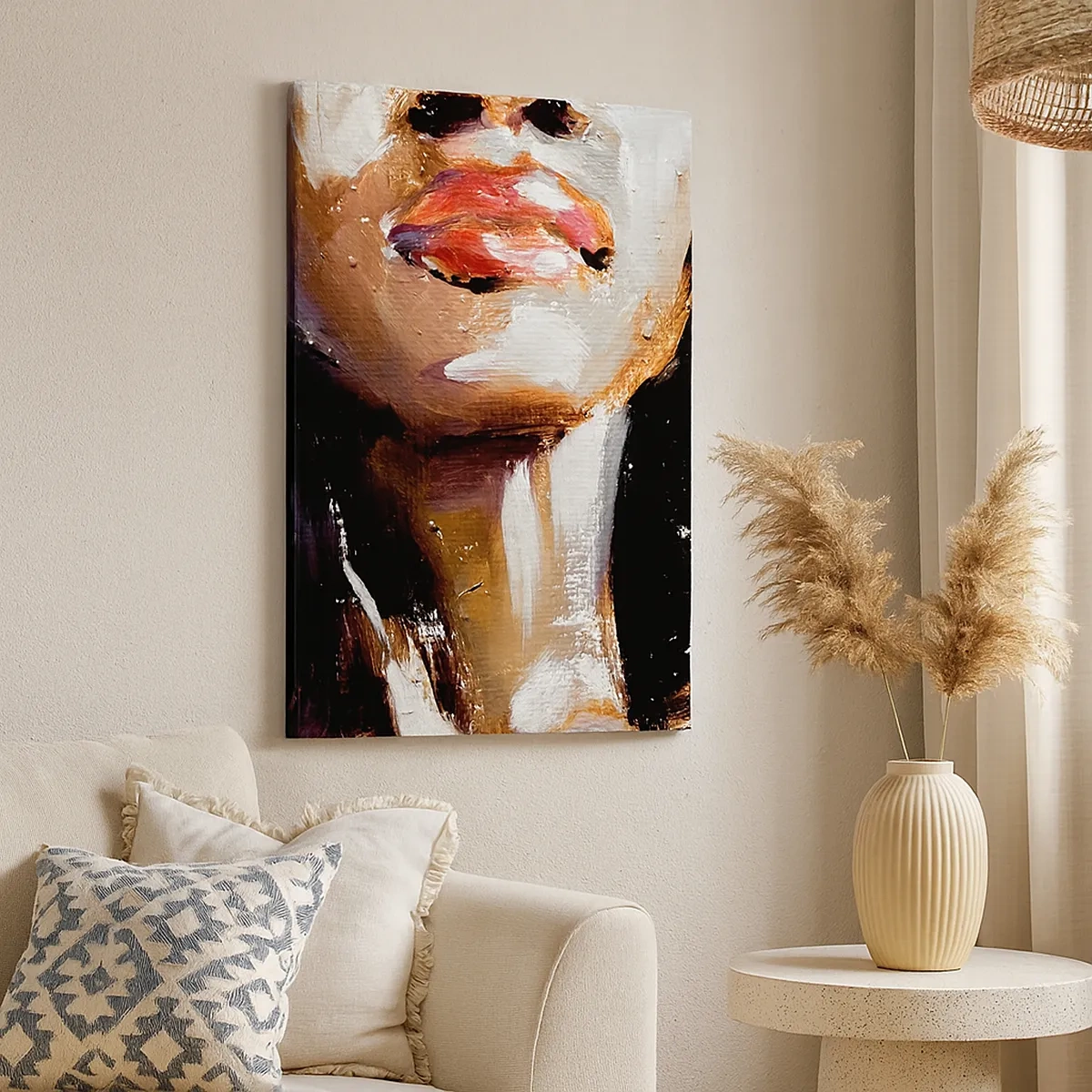 Canvastavla - Bild på duk - Stolthet utan fördomar - 50x70 cm