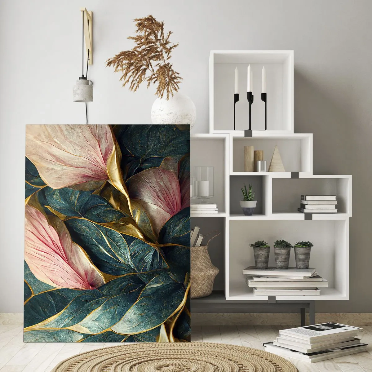 Glastavla - Bild på glas - Naturlig elegans och stil - 50x70 cm