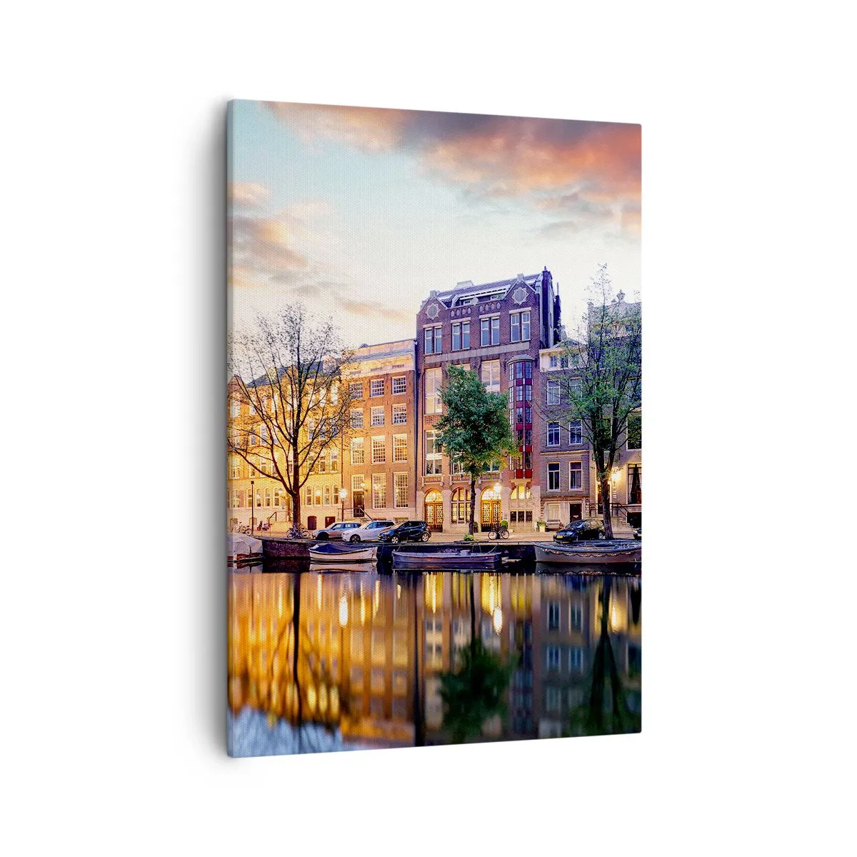 Canvastavla - Bild på duk - Återhållsam och lugn holländsk skönhet - 50x70 cm
