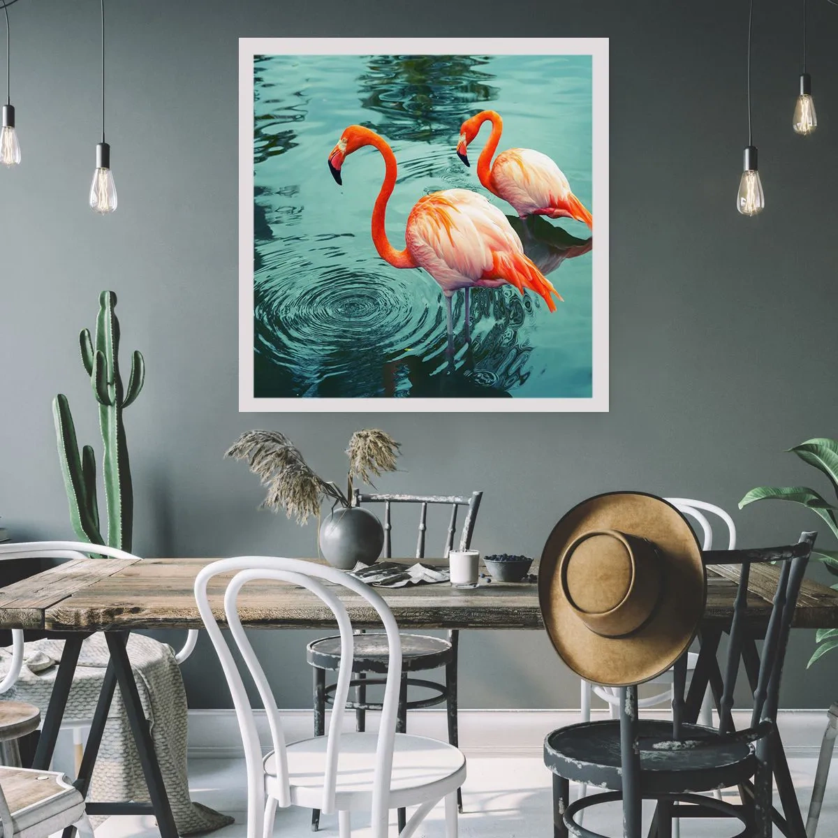 Affisch - Nu är vi på modet - 50x50 cm