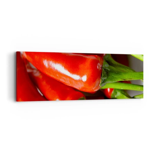 Canvastavla - Bild på duk - Saftiga, glänsande, släta - 90x30 cm