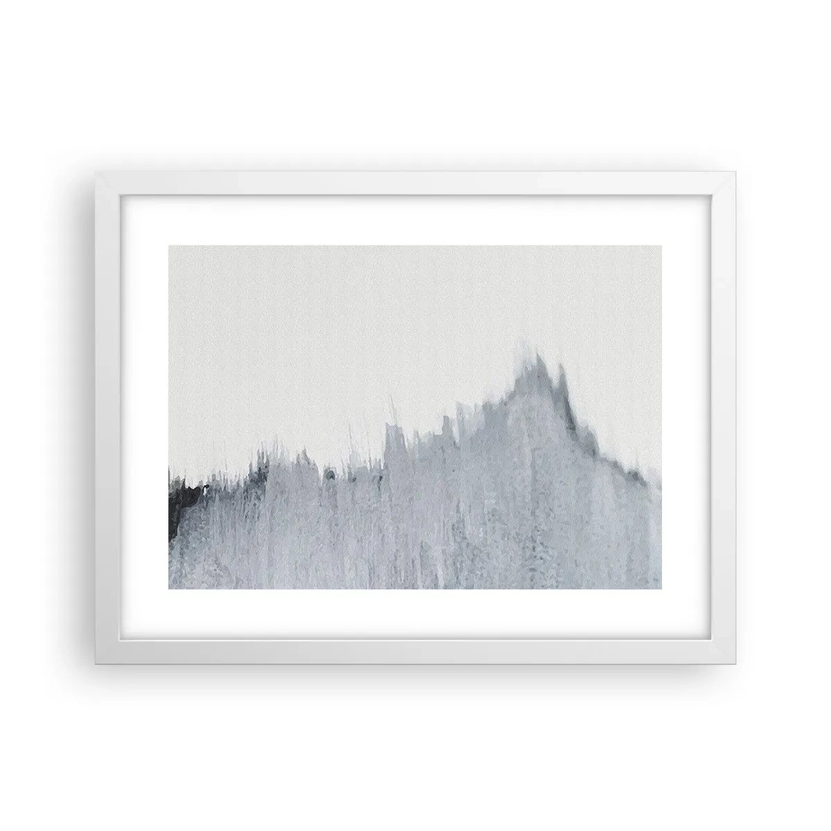 Affisch i vit ram - Mystisk skiva - 40x30 cm