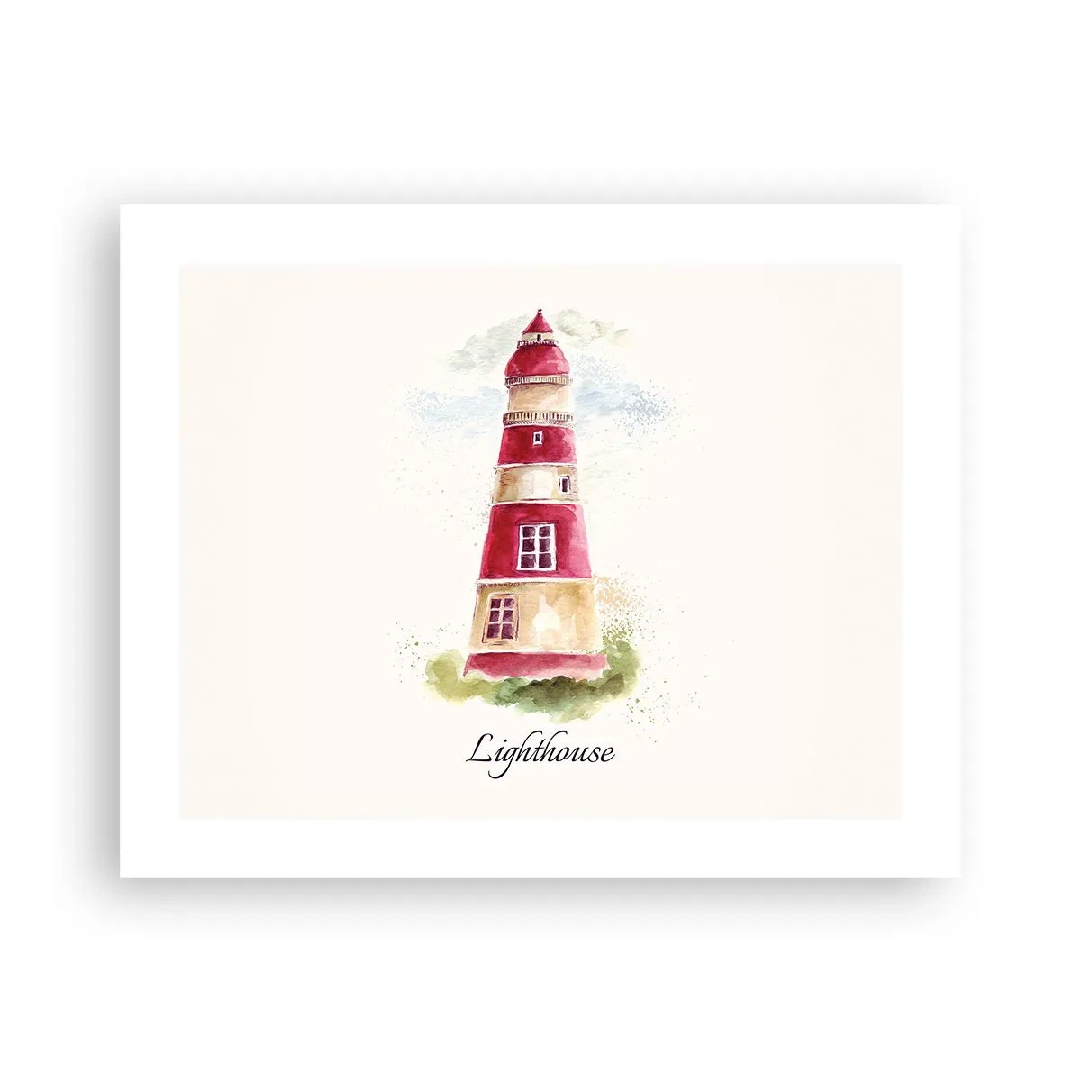 Affisch - Det är alltid något väder - 50x40 cm