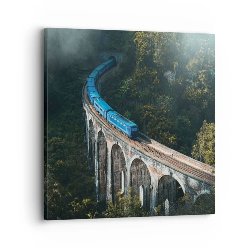 Canvastavla - Bild på duk - Attraktion till naturen - 30x30 cm