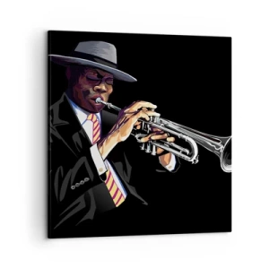 Canvastavla - Bild på duk - Gamla skolans charm - 60x60 cm