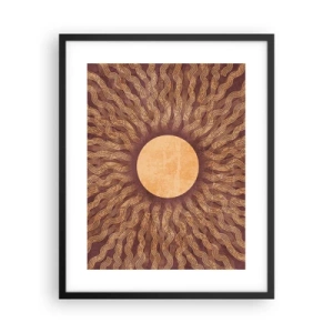 Affisch i svart ram - Solikon - 40x50 cm
