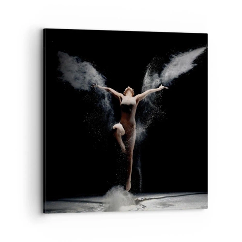 Canvastavla - Bild på duk - Alverna finns - 70x70 cm