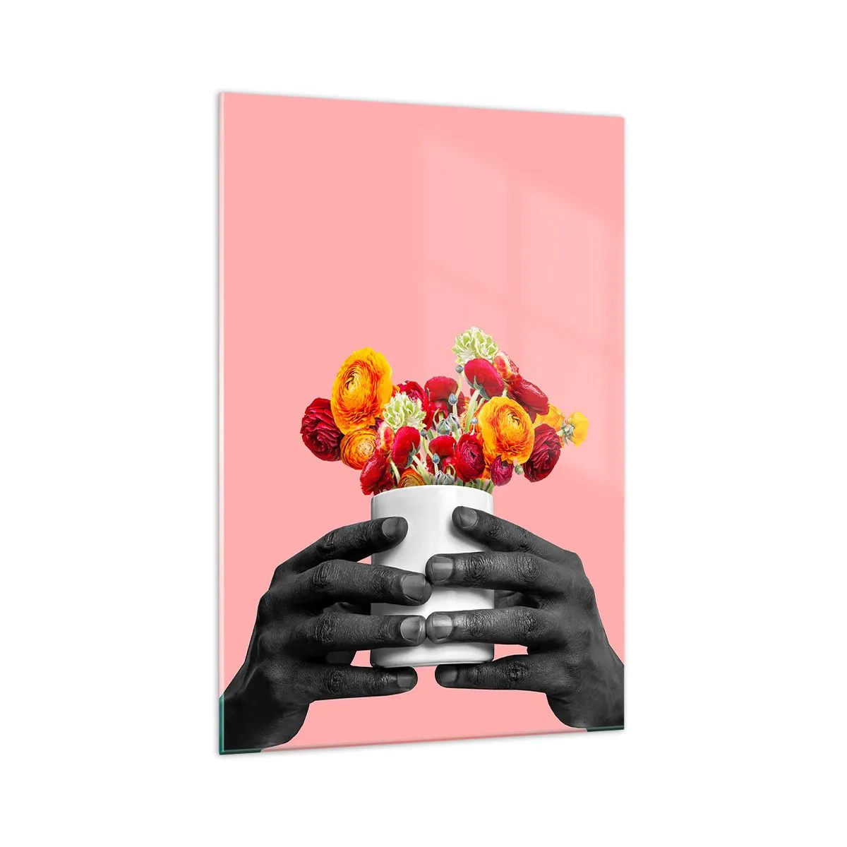 Glastavla - Bild på glas - Livets apoteos - 70x100 cm