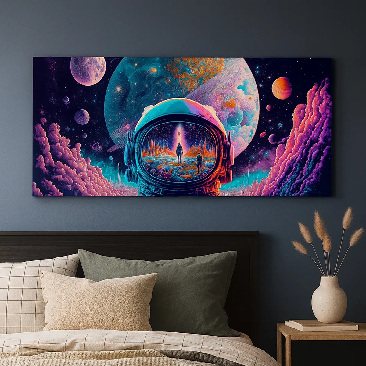 Canvastavla - Bild på duk - Filosofer har aldrig drömt - 30x30 cm