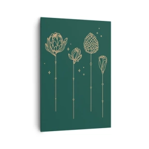 Canvastavla - Bild på duk - Familjen ÖRTsson - 70x100 cm