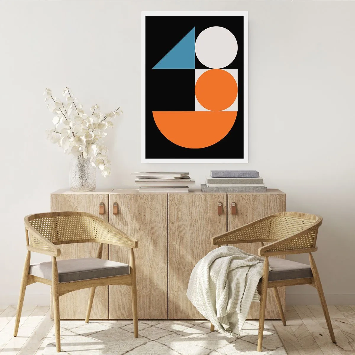 Affisch - Geometriska figurer - 61x91 cm