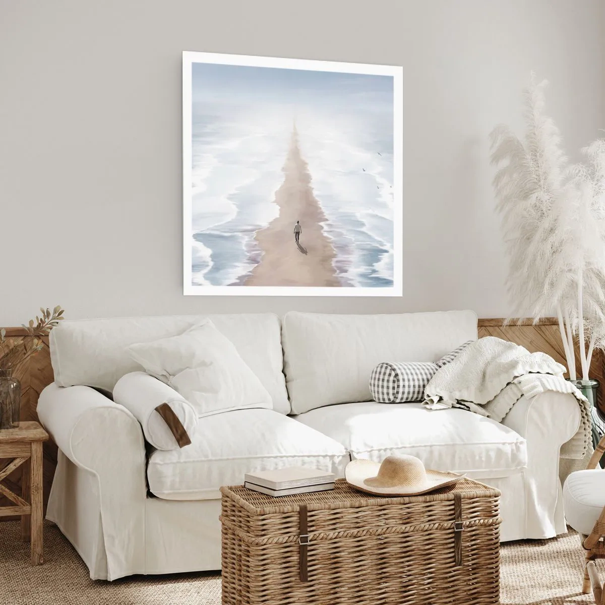 Affisch - Ljus framtid - 30x30 cm