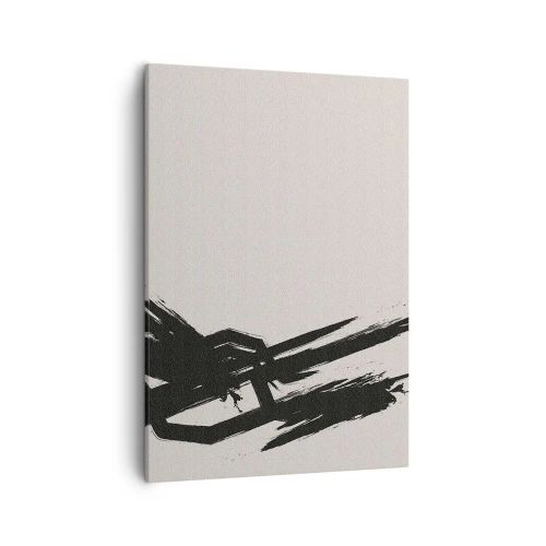 Canvastavla - Bild på duk - En ostoppbar rörelse - 50x70 cm