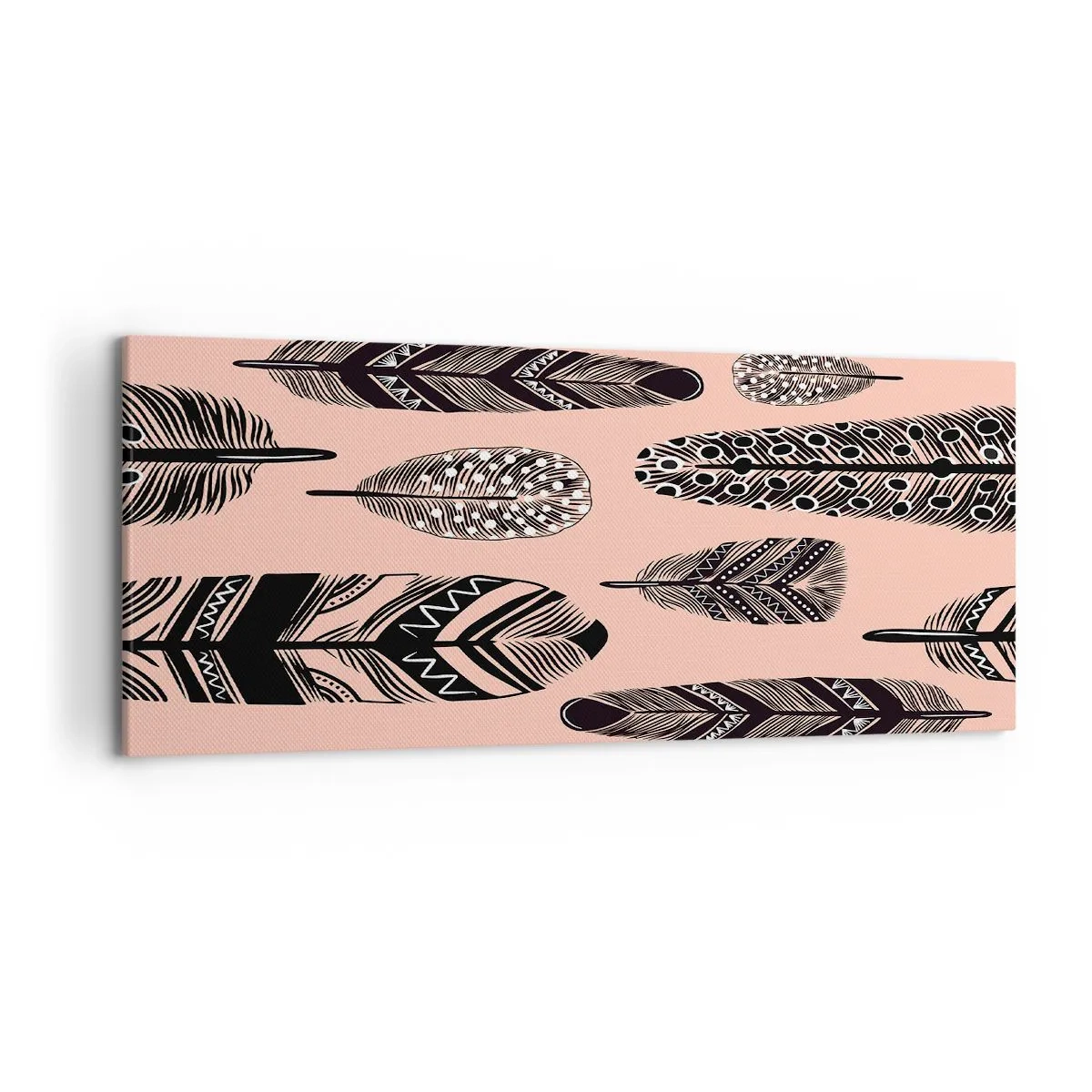 Canvastavla - Bild på duk - Indiansk middag - 120x50 cm