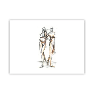 Affisch - Charmens studie - 70x50 cm