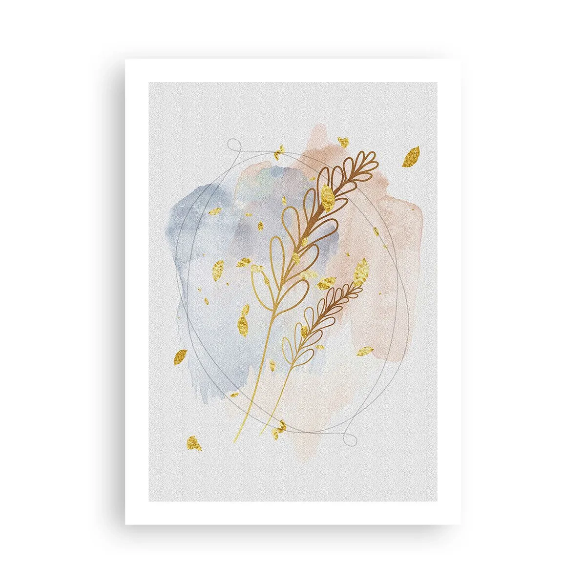 Affisch - En gyllene explosion - 50x70 cm