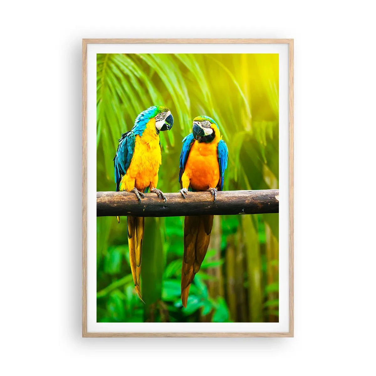 Affisch i ram av ljusek - Har du hört att hon...? - 70x100 cm