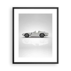 Affisch i svart ram - Ett löfte om lek - 40x50 cm