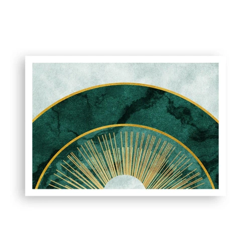 Affisch - Ett annorlunda solsystem - 100x70 cm