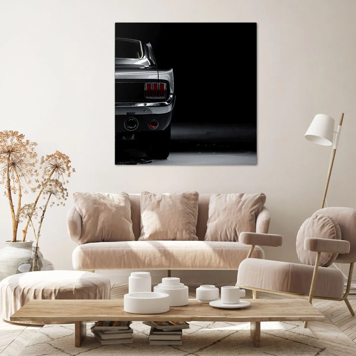 Canvastavla - Bild på duk - Klassisk charm - 50x50 cm