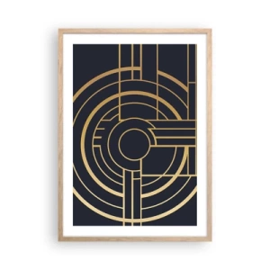 Affisch i ram av ljusek - Sakernas gång - 50x70 cm