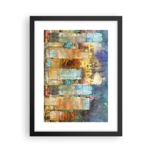 Affisch i svart ram - Solig metropol - 30x40 cm