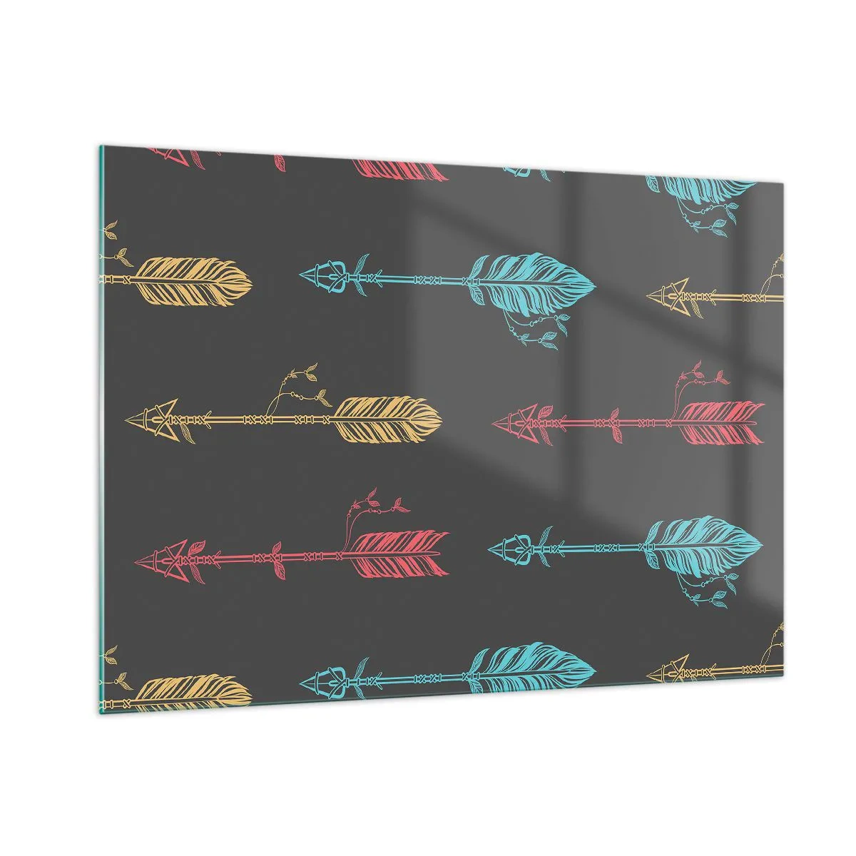 Glastavla - Bild på glas - I ordning - 100x70 cm