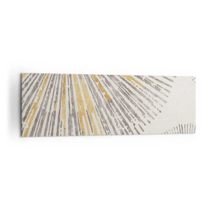 Canvastavla - Bild på duk - Radiens skönhet - 160x50 cm