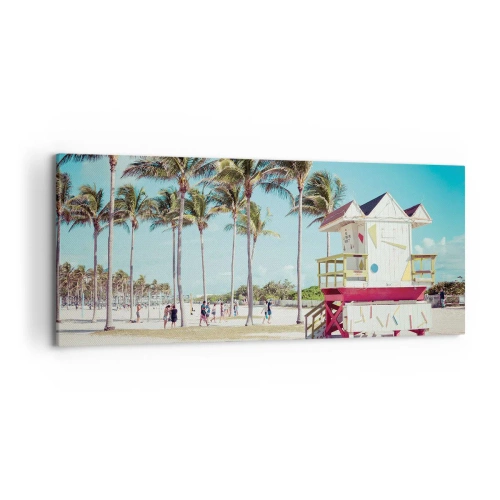 Canvastavla - Bild på duk - En vacker dag framför dig - 120x50 cm