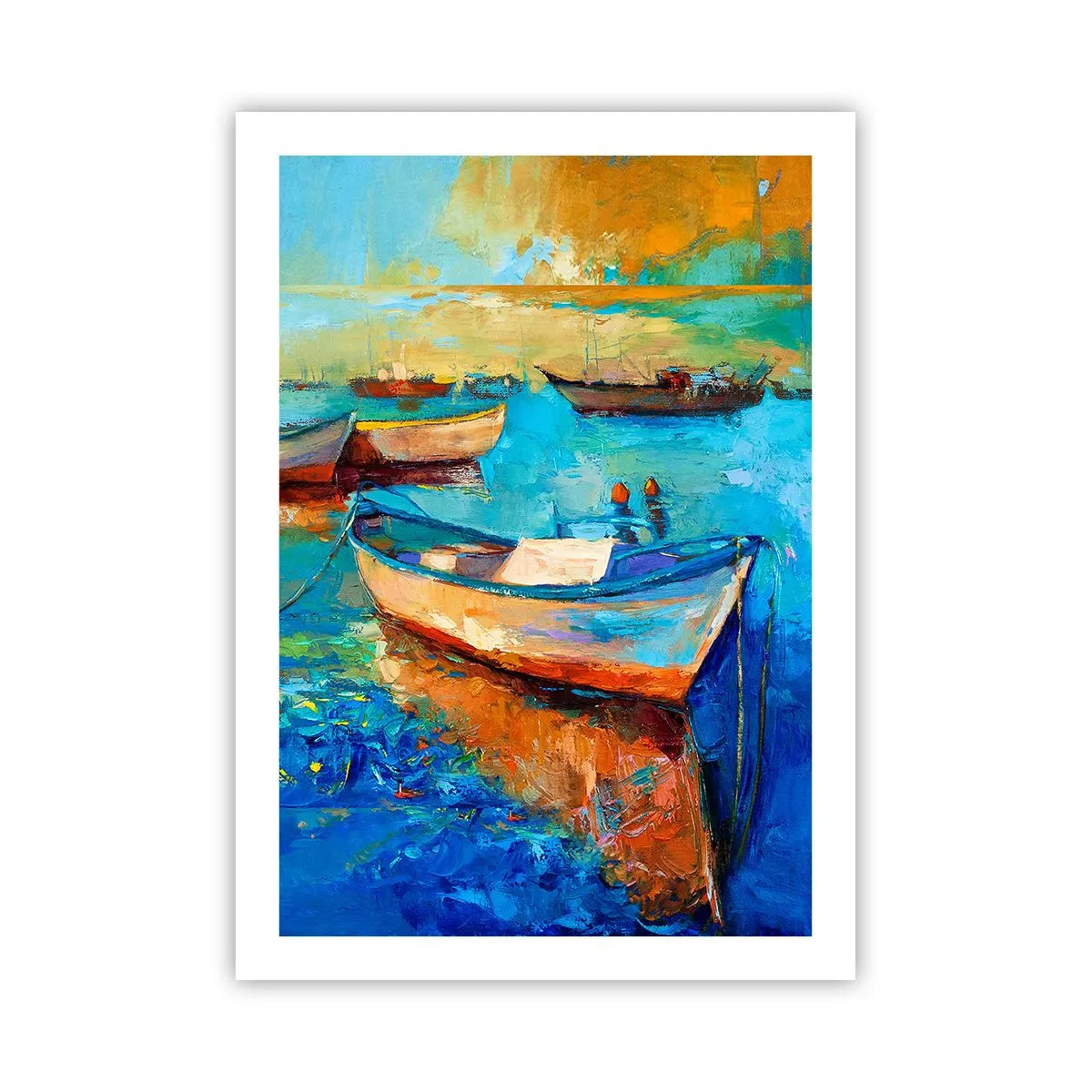 Affisch - I en sydlig vik - 50x70 cm