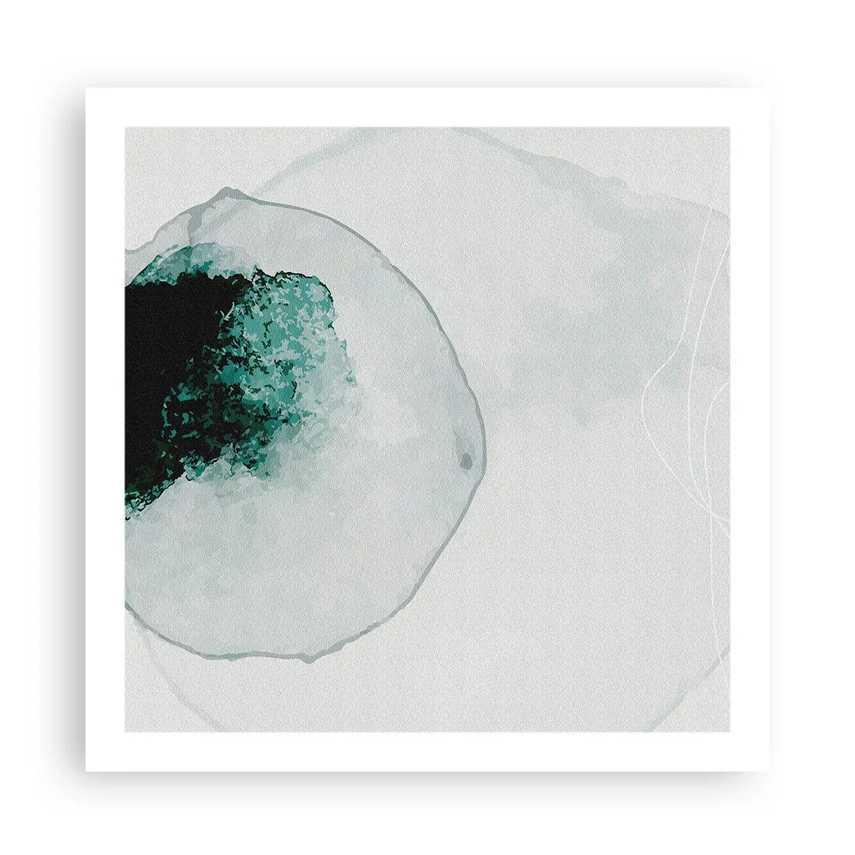 Affisch - I en droppe vatten - 60x60 cm