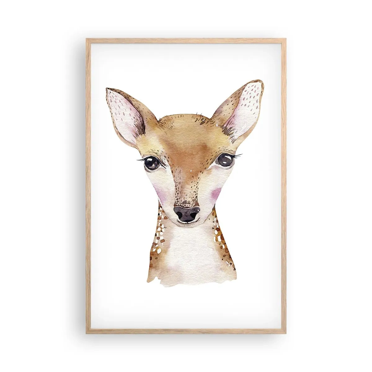 Affisch i ram av ljusek - Oskuldens natur - 61x91 cm