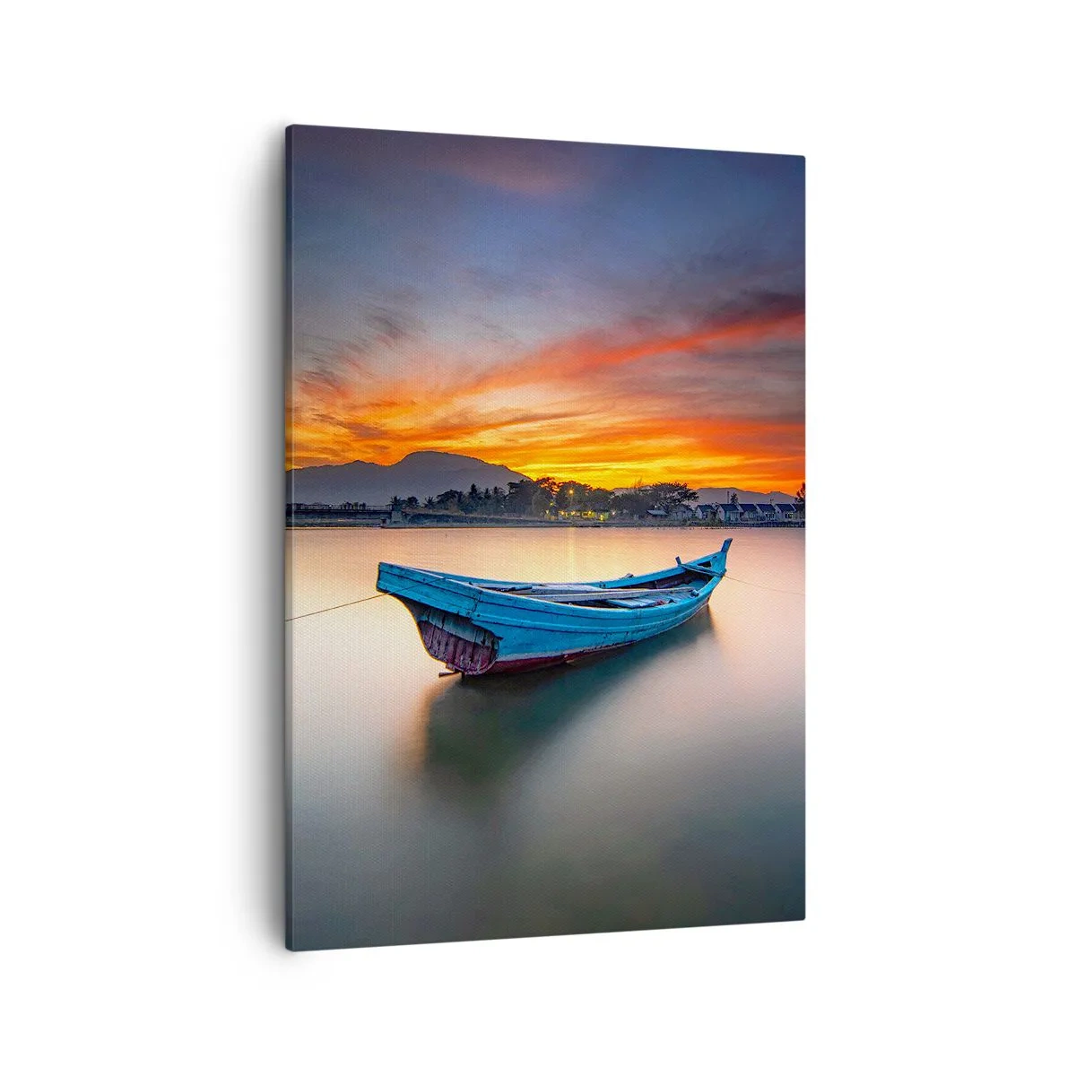 Canvastavla - Bild på duk - Det kommer en god natt - 50x70 cm