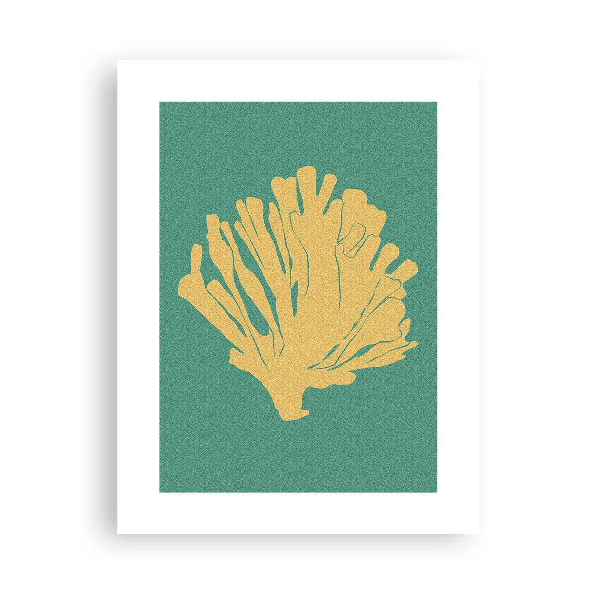 Affisch - En buske av undervattensskog - 30x40 cm