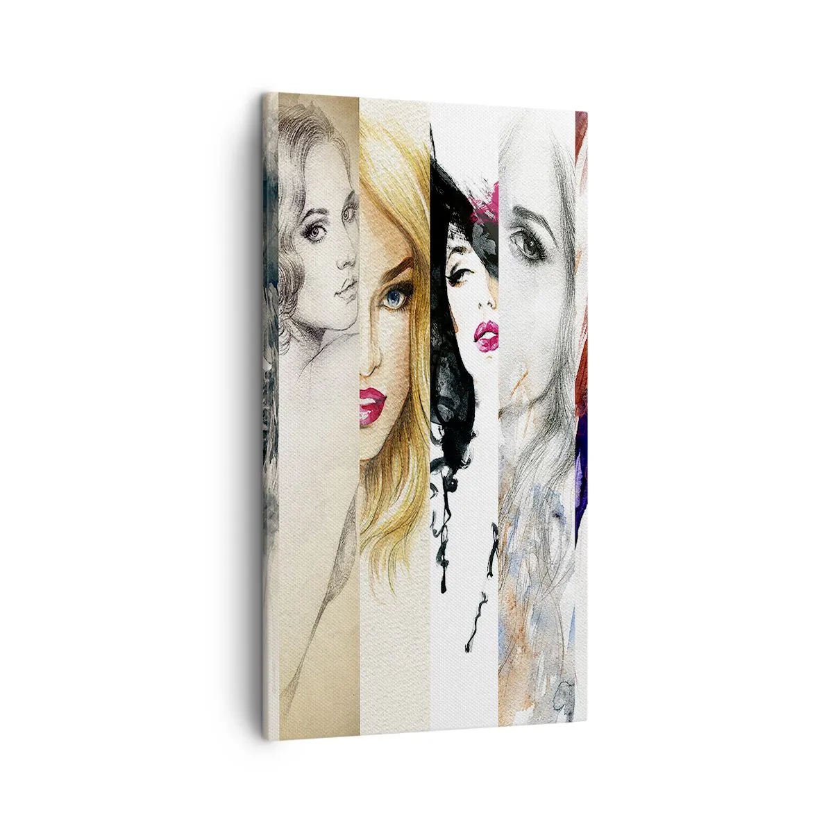 Canvastavla - Bild på duk - Det är alltid DU - 45x80 cm