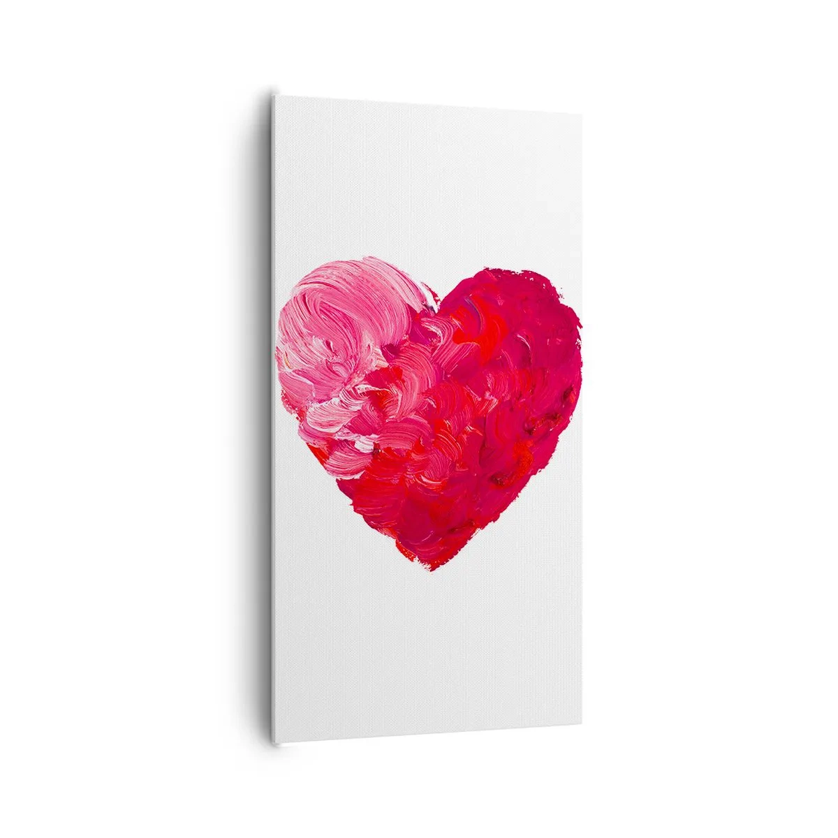 Canvastavla - Bild på duk - All you need is love - 65x120 cm