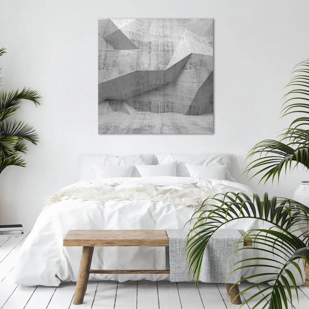 Canvastavla - Bild på duk - En riktig utmaning - 70x70 cm