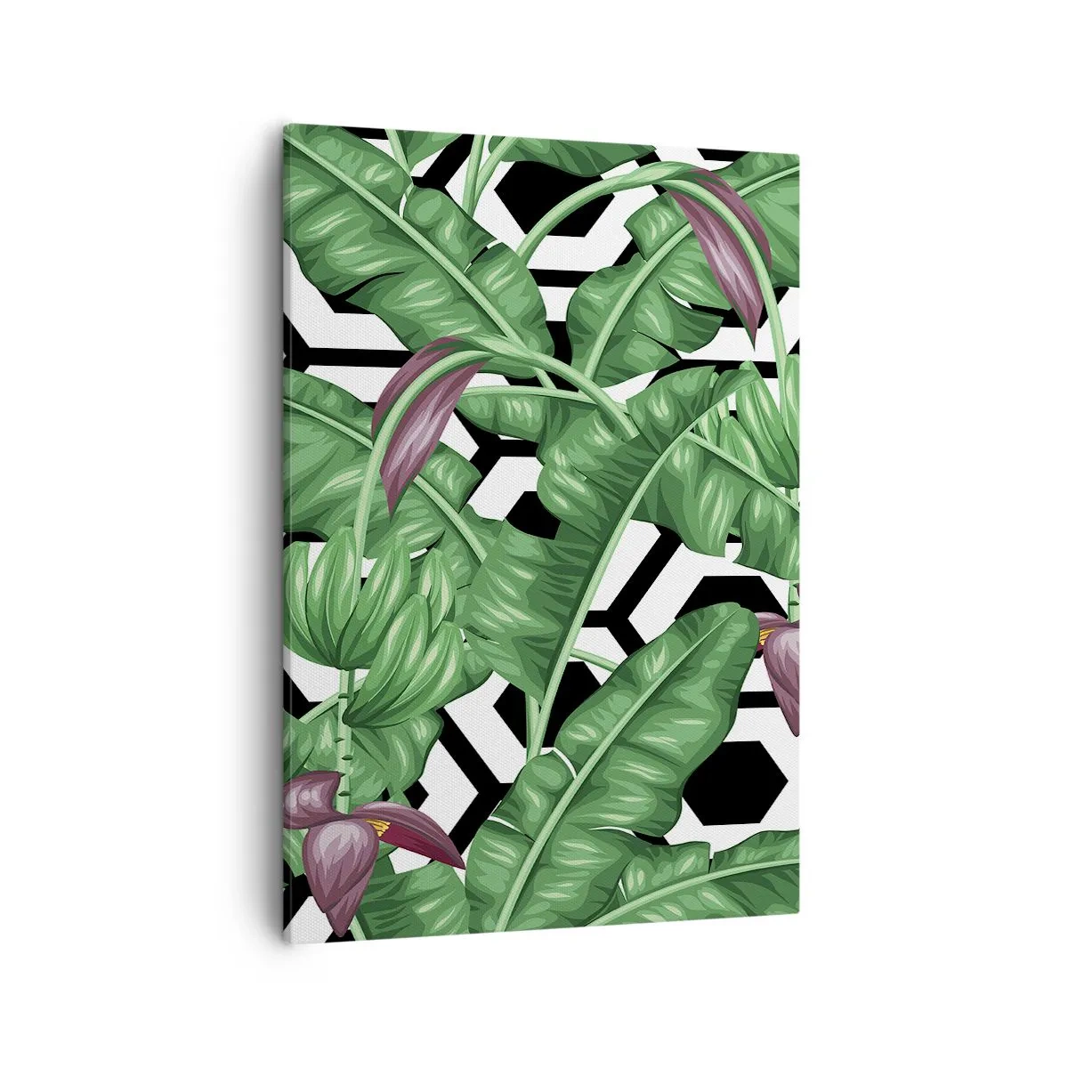 Canvastavla - Bild på duk - Symmetrisk komposition från naturen - 50x70 cm