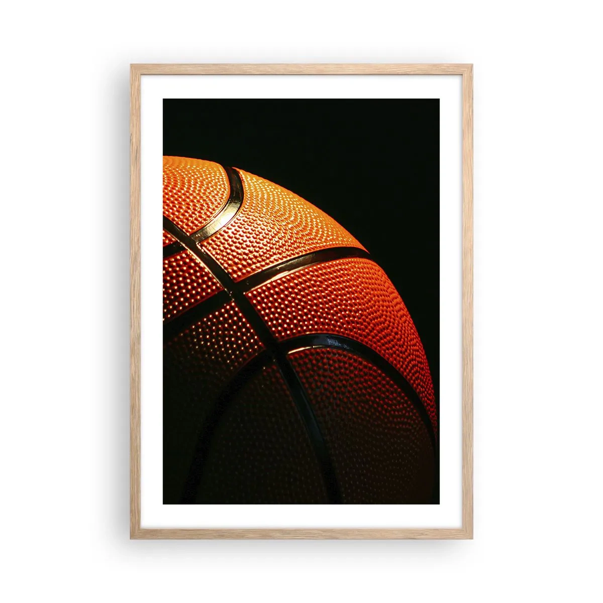 Affisch i ram av ljusek - Vacker som planeten - 50x70 cm